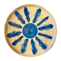 Plato Trinche Sol Azul