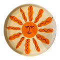 Plato Trinche Sol Naranja